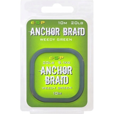 ESP šnúra Anchor Braid Weedy Green 10m 20lb