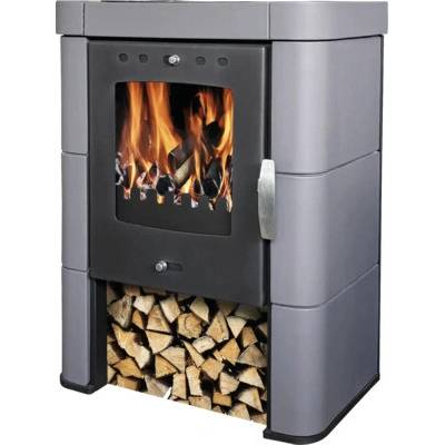 Domofire Caorle II. keramika 6 kW bez externého prívodu vzduchu čierna