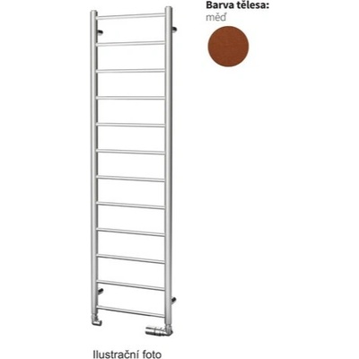 Isan Aura DDIN13800400M 1380 mm x 400 mm měď metalíza