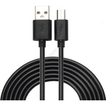 WINNER GROUP-WG - USB кабел удължен Micro USB / USB-A 1m черен (WN0002)