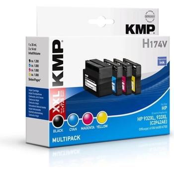 Compatible Kmp hp 932/933xl Мултипак с 4 цветни касети - с чип (1725,4005)