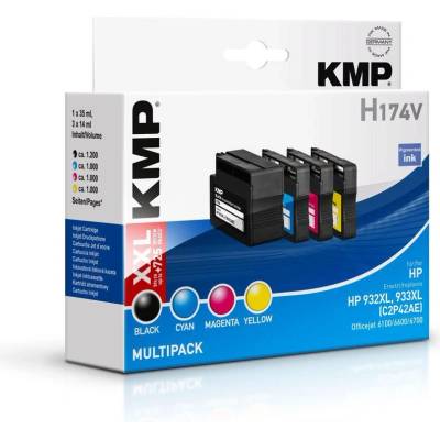 Compatible Kmp hp 932/933xl Мултипак с 4 цветни касети - с чип (1725,4005)