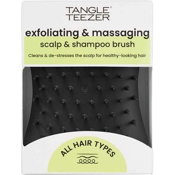 Tangle Teezer The Scalp Exfoliator & Massager Onyx Black Hairbrush