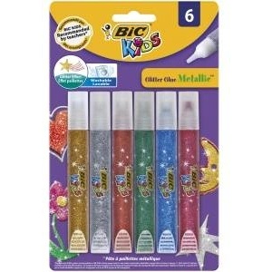 Ibico Bic kids glitter glue blister 893269