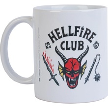 CurePink Keramický hrnek Stranger Things Hellfire Club 330 ml