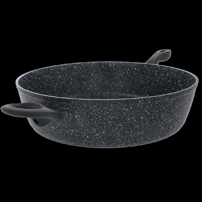 marka niezdefiniowana HLINÍKOVÁ PÁNEV 32CM CRISPY NATURA BIG*2531