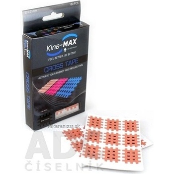 Kine-MAX Cross Tape krížový tejp 180 ks