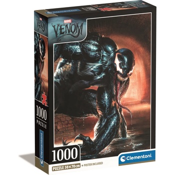 Clementoni - Puzzle Marvel Venom - 1 000 piese