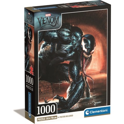 Clementoni - Puzzle Marvel Venom - 1 000 piese