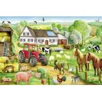 Schmidt Spiele - Puzzle On the farm 100 - 100 piese