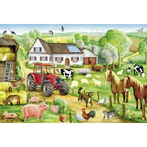 Schmidt Spiele - Puzzle On the farm 100 - 100 piese