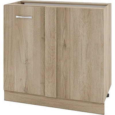 ИРИМ Долен ъглов шкаф с врата Сити АРДА-42 дъб сонома арвен / дъб сонома арвен 90 см