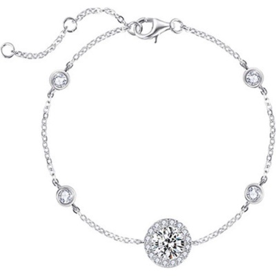 Silenti Jewelry Сребърна гривна "Осезание