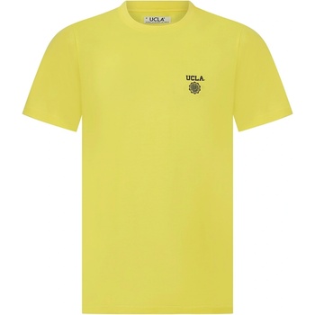 UCLA Тениска UCLA Men's Regular Fit Small Logo T-Shirt - Yellow