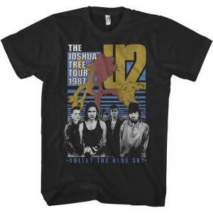 U2 Bullet The Blue Sky Black XL Риза (U2TS02MB04)