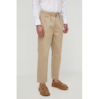 Ralph Lauren Памучен панталон Polo Ralph Lauren в бежово с кройка тип чино 710850209 (710850209)
