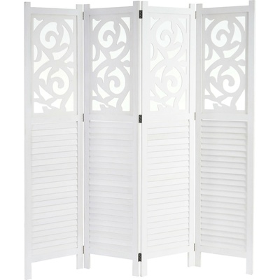 Design-Shop Paraván Shabby vintage Istambul 170 x 160 cm Bílá