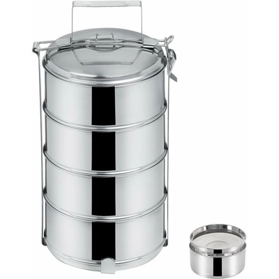 Jídlonosič ORION Jídlonosič nerez+víka 4x1,3 l (120965)