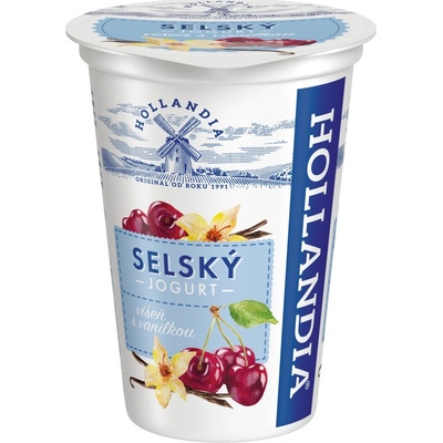 Hollandia Selský jogurt višeň s vanilkou 200 g