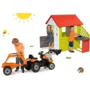 Smoby set domček Pretty Nature a traktor Builder Max