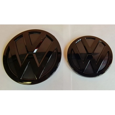 VW znak 138+110mm černý MK7,5 - set 2 kusy | Zboží Auto