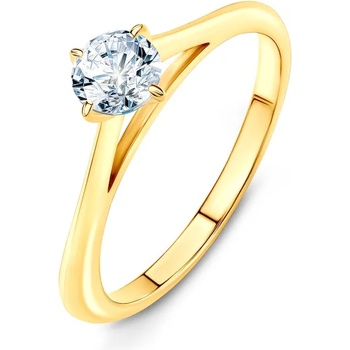 Image 1 of SAVICKI Годежен пръстен The Light: злато, диамант