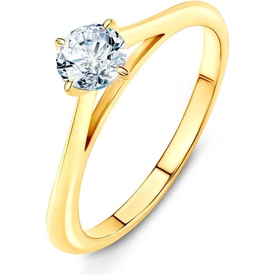 SAVICKI Годежен пръстен The Light: злато, диамант