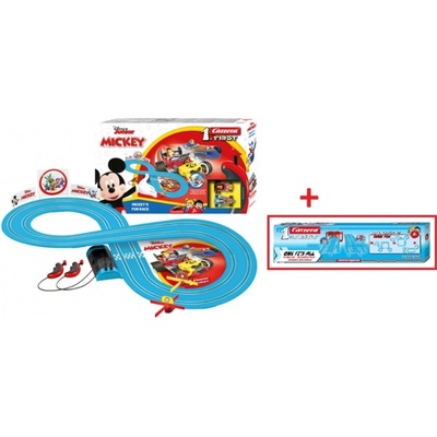 Carrera FIRST 63045 Mickey's Fun Race + 67001 Rozšiřující set
