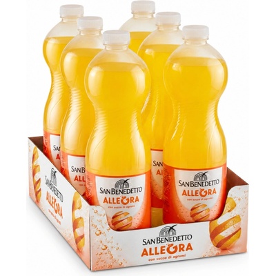 San Benedetto pomerančová limonáda 6 x 1,5 l