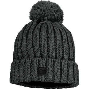 maximo Детска зимна шапка (beanie) maximo Kid's Mütze Rippe mit Pompon und Fleecefutter Beanie - Anthracite - размер 49-51 cm (904-2947-0111)