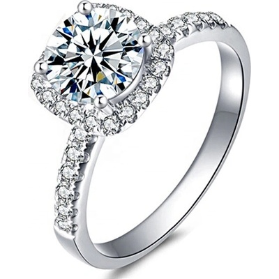 Royal Fashion HA XJZ003 SILVER MOISSANITE ZIRCON