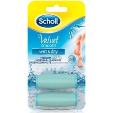 Scholl Velvet Smooth náhradní hlavice jemně drsná s mořskými minerály 2 ks