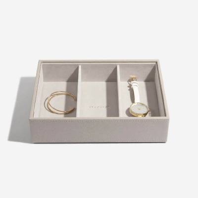 Stackers box na šperky Taupe Deep Watch/Accessories šedobéžová 73751