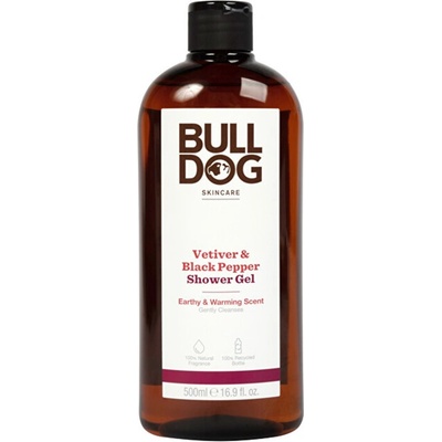 Bulldog sprchový gel Vetiver a Černý pepř 500 ml