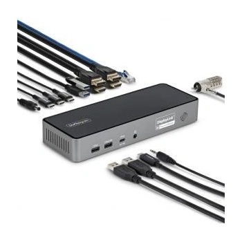 StarTech USB извод Startech DK30C2DPEPRUE Сив