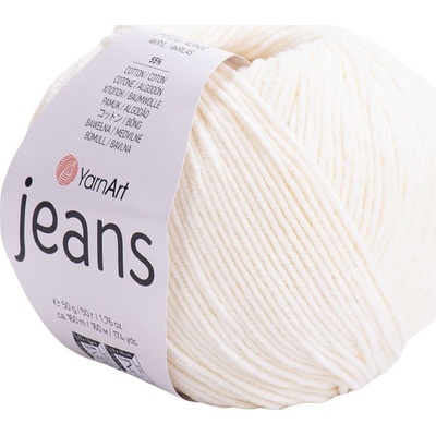YARNART Jeans 03 Off White Плетива прежда (Jeans 03)