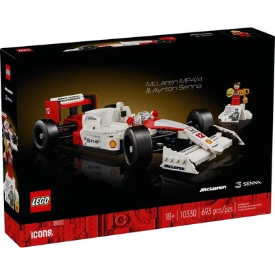 LEGO® ICONS™ - McLaren MP4/4 & Ayrton Senna (10330)