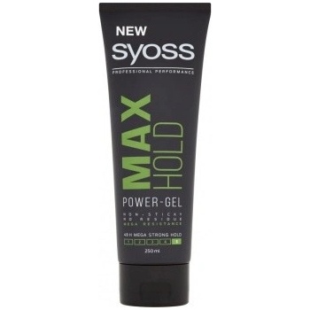 Syoss Max Hold Styling Gel 24h - pro Megasilnou fixaci vlasů 250 ml