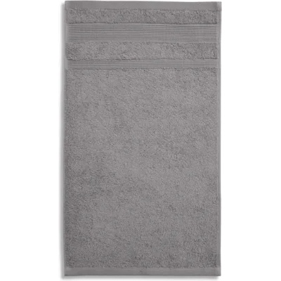 MALFINI Organic малка хавлиена кърпа 30x50см, сребърна (91625)