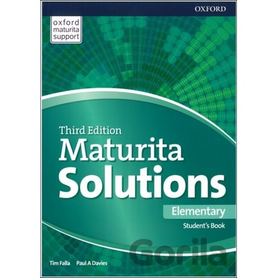 Maturita Solutions 3rd Edition | ELE Student's Book with Online SK Edition