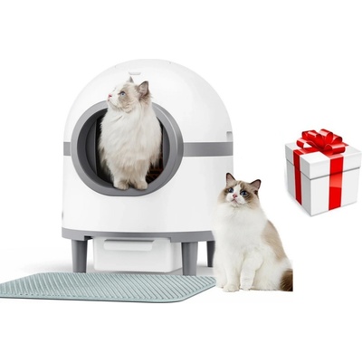 Nuxie Chytrý samočistící box smart wifi apka 60l / 54 x 54 x 63 cm + Překvapení