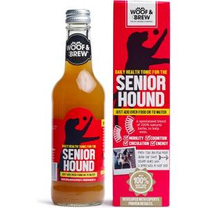 Woof&Brew Добавка за ставите на възрастни кучета Senior Hound Tonic 330ml