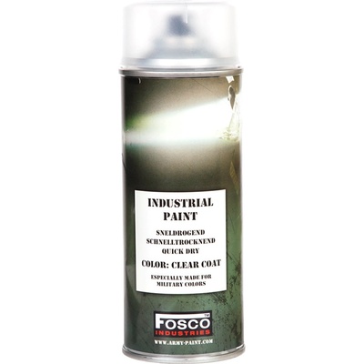 Fosco farba v spreji vrchný lak 400 ml priehľadná