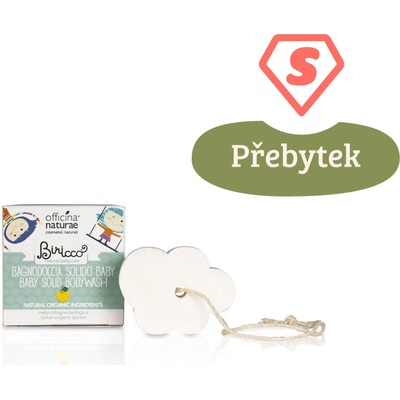 Officina Naturae Dětský tuhý sprchový šampon na tělo i vlasy BIO 50 g