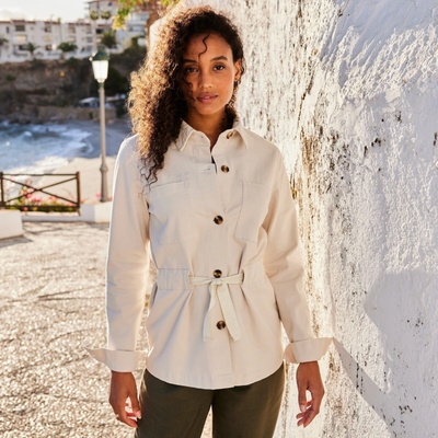 Blancheporte Safari sako s dlhými rukávmi béžová