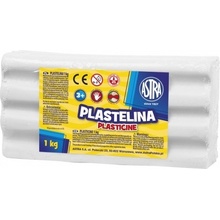 Astra Plastelína 1kg Biela