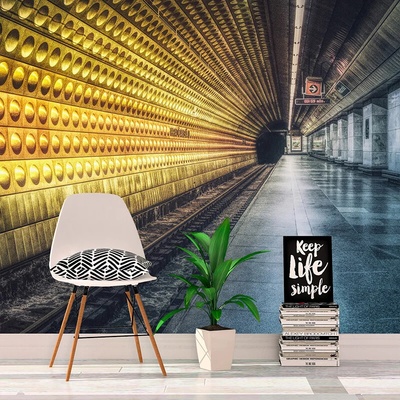 Sablio Tapeta Pražské metro, rozmery 336x220 cm
