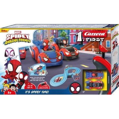 Carrera Autodráha FIRST 63049 Spidey Web Spin – Zbozi.Blesk.cz