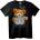 NOONEBRAND Тениска Рентгенова Мечка - 2XL, Black