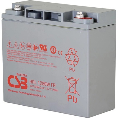 CSB HRL1280W-FR 12 V 20 Ah
